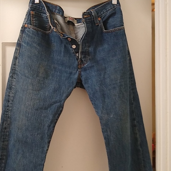 Levi's 501 Jeans 32X32 Button Fly - Picture 3 of 3